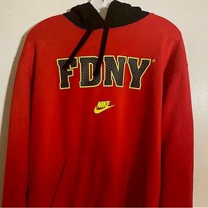 Red/Black Nike Hoodie & pants